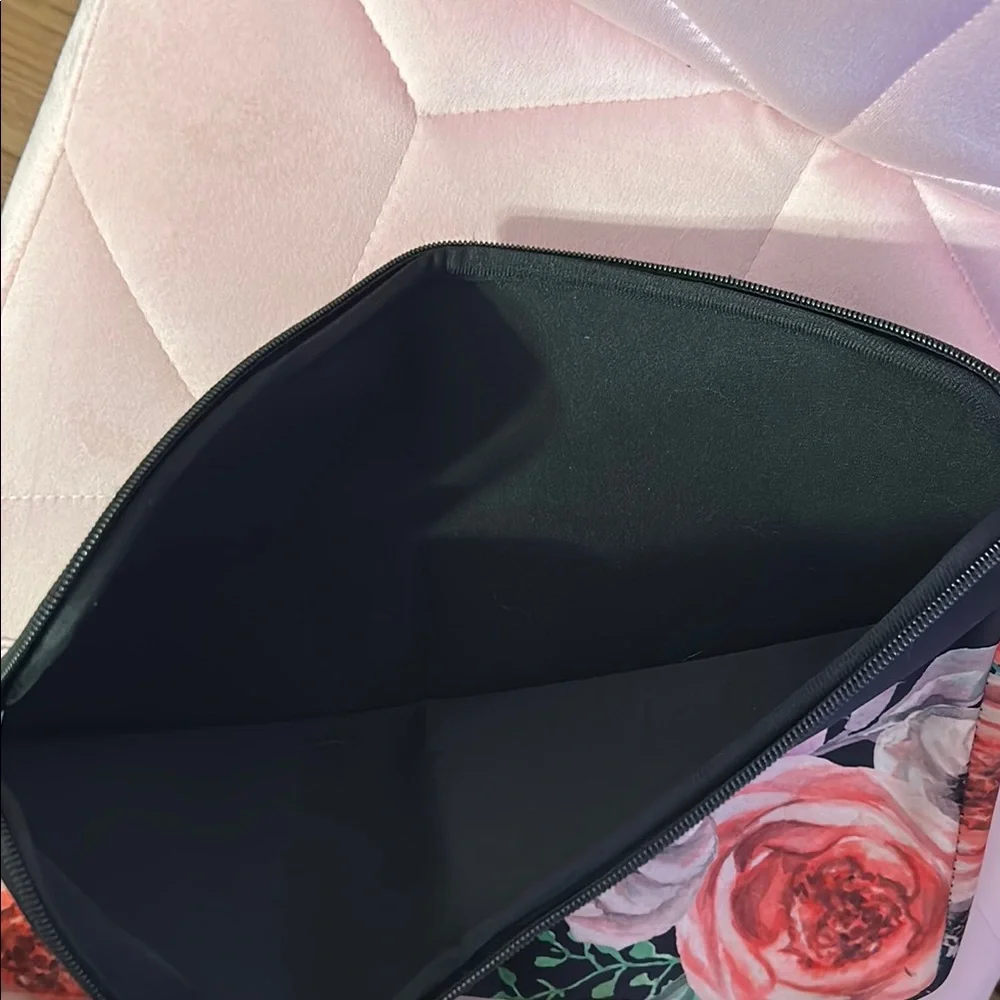 Floral Laptop Sleeve with Zipper